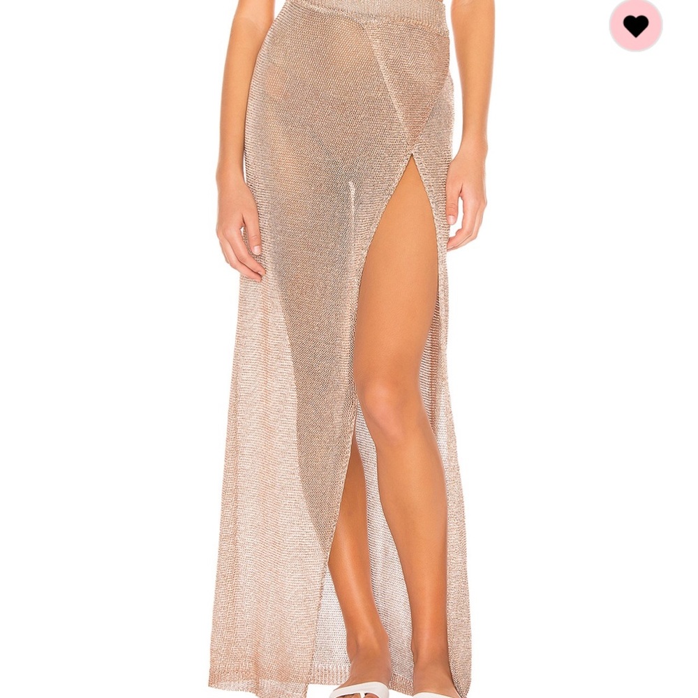 Keva wrap maxi skirt- beach coverup